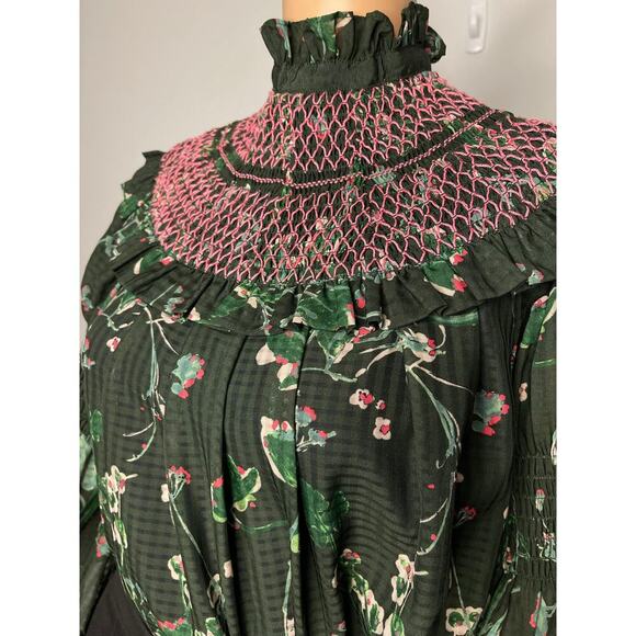 Tuckernuck women's Jaguar Garden Marion Blouse size M NWOT - Picture 6 of 12